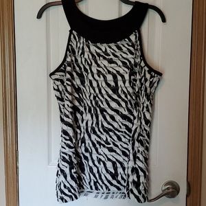 Elementz zebra print top